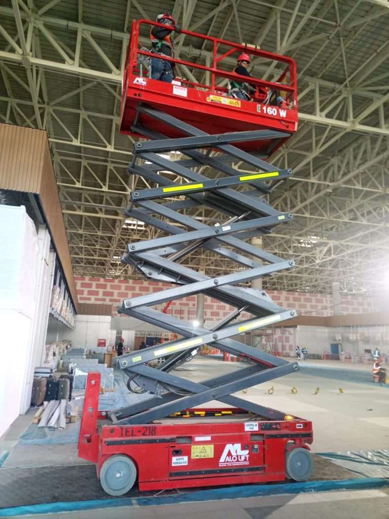 Máximo Rendimiento de las Plataformas Tijeras ALO Lift 1