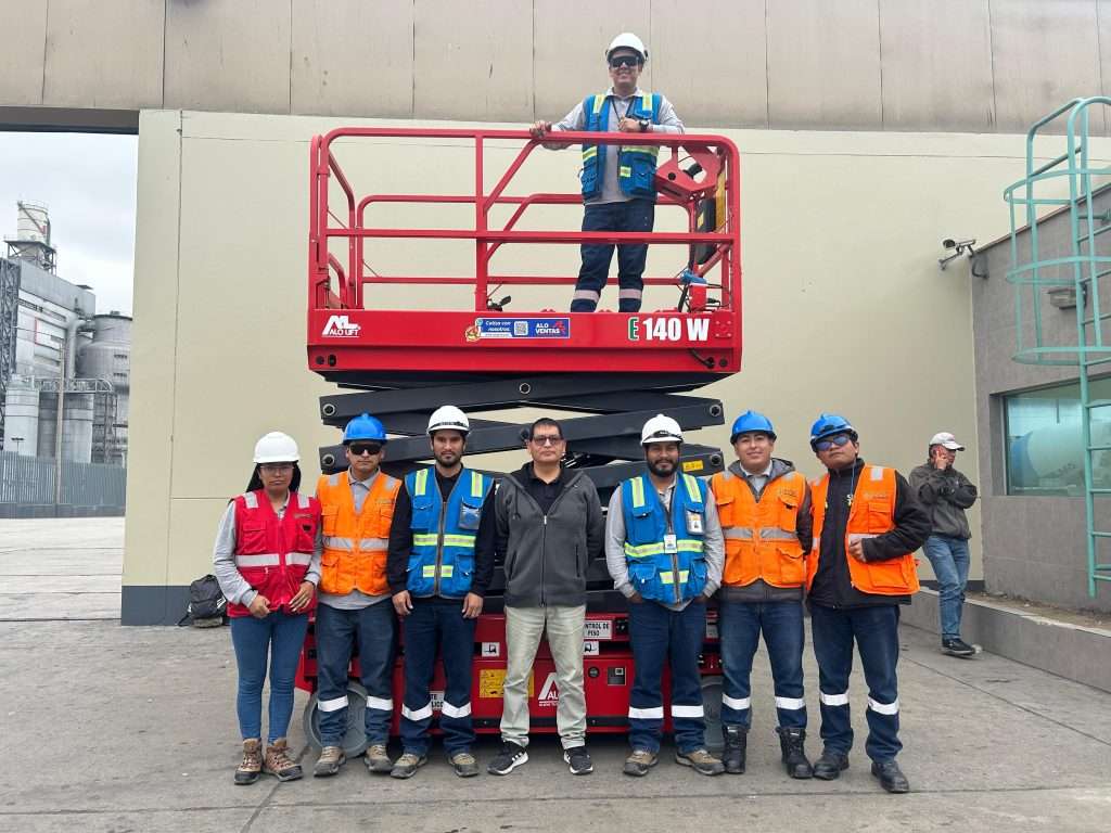 Grandes industrias eligen las Plataformas Tijeras ALO Lift 2